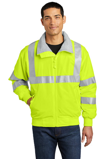 Port Authority® Enhanced Visibility Challenger™ Jacket with Reflective Taping. SRJ754