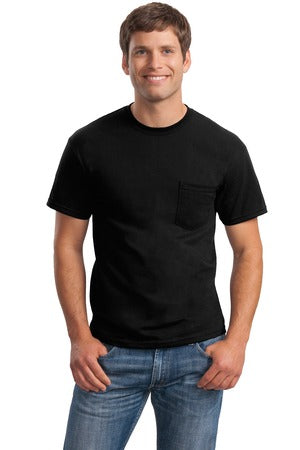 Gildan® - Ultra Cotton® 100% US Cotton T-Shirt with Pocket. 2300
