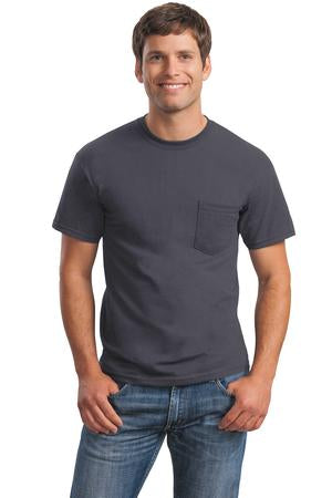 Gildan® - Ultra Cotton® 100% US Cotton T-Shirt with Pocket. 2300