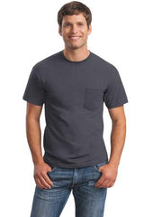 Gildan® - Ultra Cotton® 100% US Cotton T-Shirt with Pocket. 2300