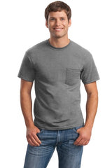 Gildan® - Ultra Cotton® 100% US Cotton T-Shirt with Pocket. 2300