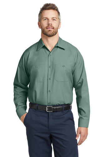 Red Kap® Long Sleeve Industrial Work Shirt. SP14