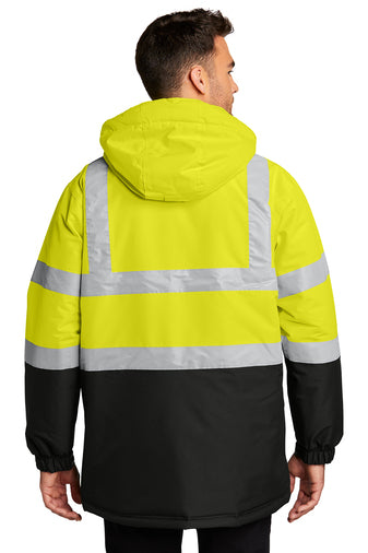 Port Authority® ANSI 107 Class 3 Safety Heavyweight Parka. J799S