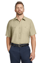 Red Kap® Long Size, Short Sleeve Industrial Work Shirt. SP24LONG