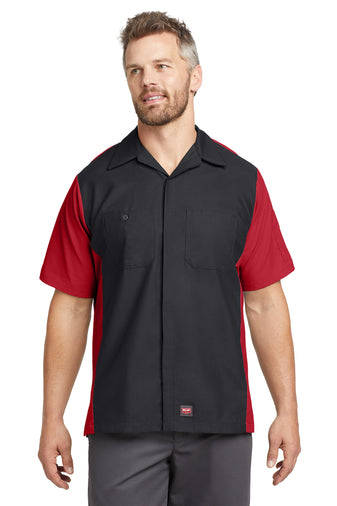 Red Kap® Short Sleeve Ripstop Crew Shirt. SY20