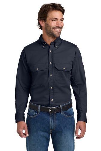 Bulwark® EXCEL FR® ComforTouch® Dress Uniform Shirt. SLU2