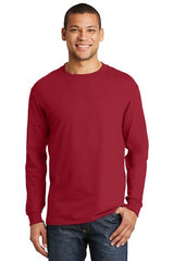 Hanes® Beefy-T® - 100% Cotton Long Sleeve T-Shirt. 5186