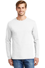 Hanes® - Authentic 100% Cotton Long Sleeve T-Shirt. 5586