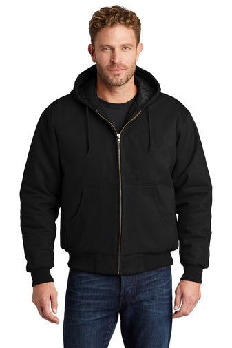 CornerStone® Tall Duck Cloth Hooded Work Jacket. TLJ763H