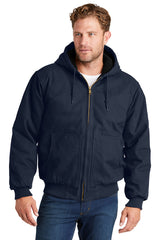 CornerStone® Washed Duck Cloth Insulated Hooded Work Jacket. CSJ41