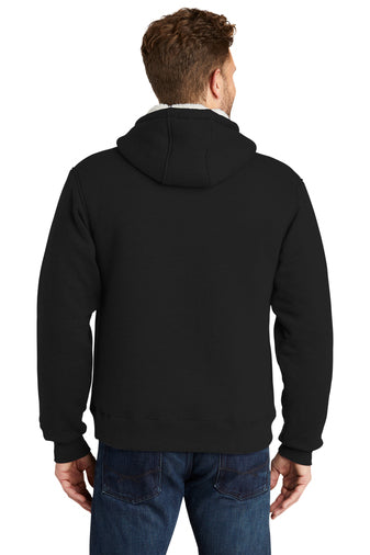 CornerStone® Heavyweight Sherpa-Lined Hooded Fleece Jacket. CS625
