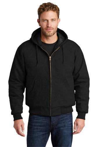CornerStone® - Duck Cloth Hooded Work Jacket. J763H